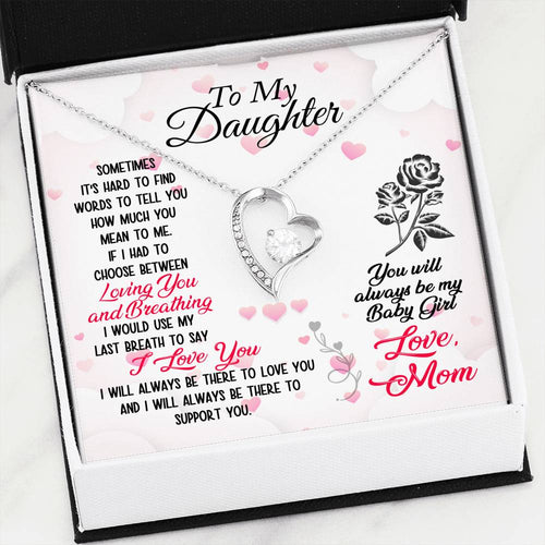 To My Daughter - custom message card