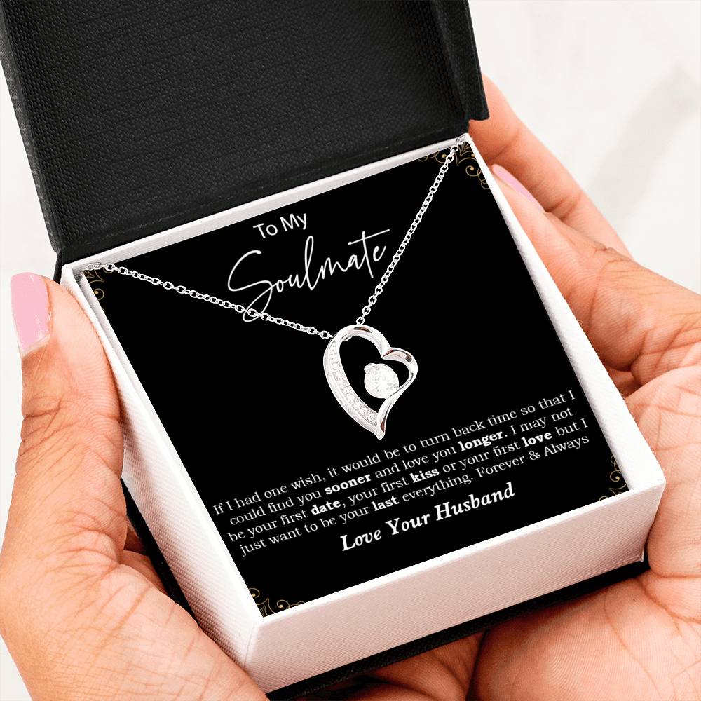 To My Future Wife Necklace, Necklaces for Wife from Husband Birthday Gift