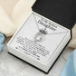To My Badass Daughter Necklace From Dad, Badass Daughter Necklace Birthday Gift