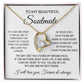 To My Beautiful Soulmate Necklace, Gift for Wife, Girlfriend, Anniversary Gift