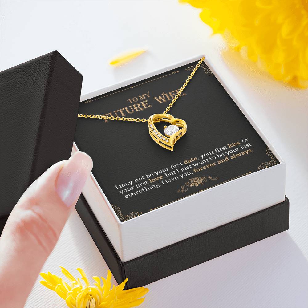To My Future Wife Necklace, Engagement Gift for Future Wife, Birthday Gift