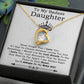 To My Badass Daughter Necklace From Dad, Badass Daughter Necklace Birthday Gift