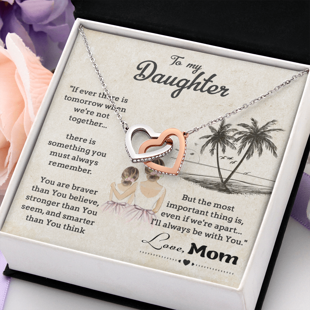 To My Daughter Necklace, Gift For Daughter From Mom, Mother's Day Gift