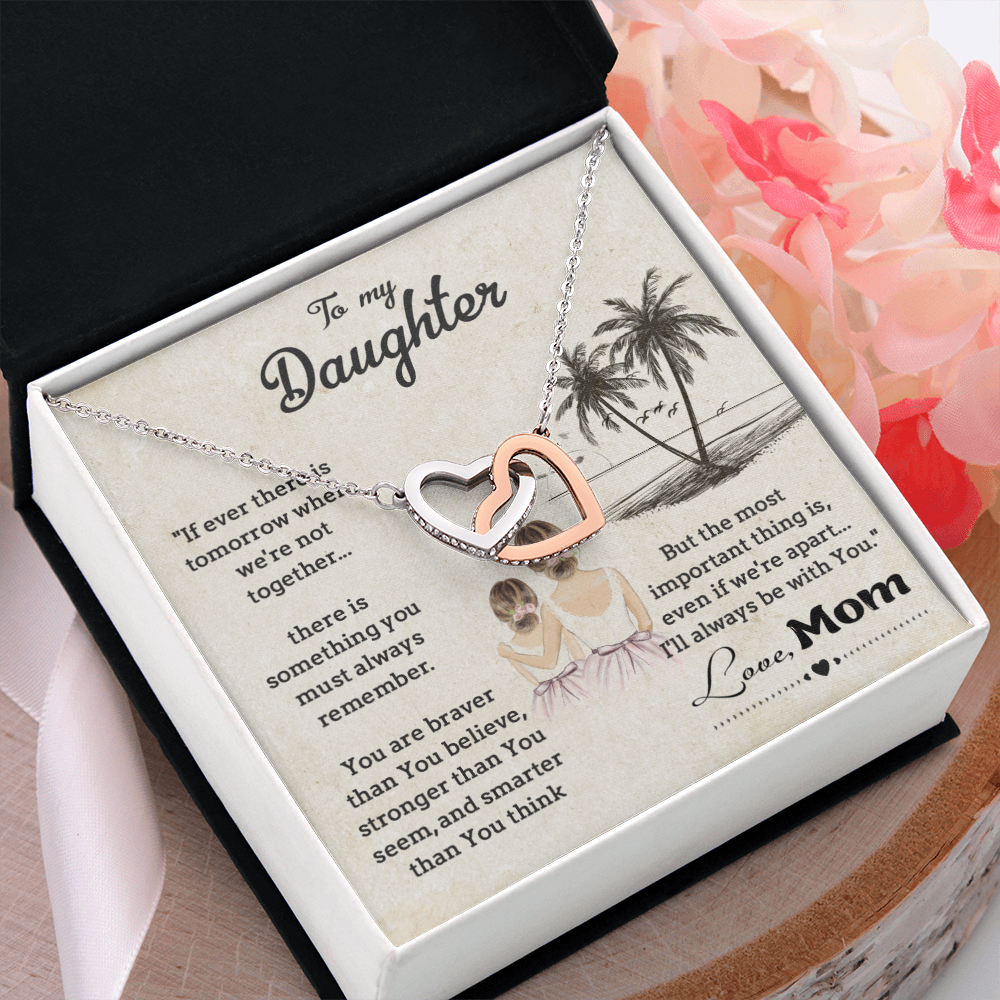 To My Daughter Necklace, Gift For Daughter From Mom, Mother's Day Gift