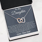 To My Daughter Necklace - Never Forget That I Love You - From Dad