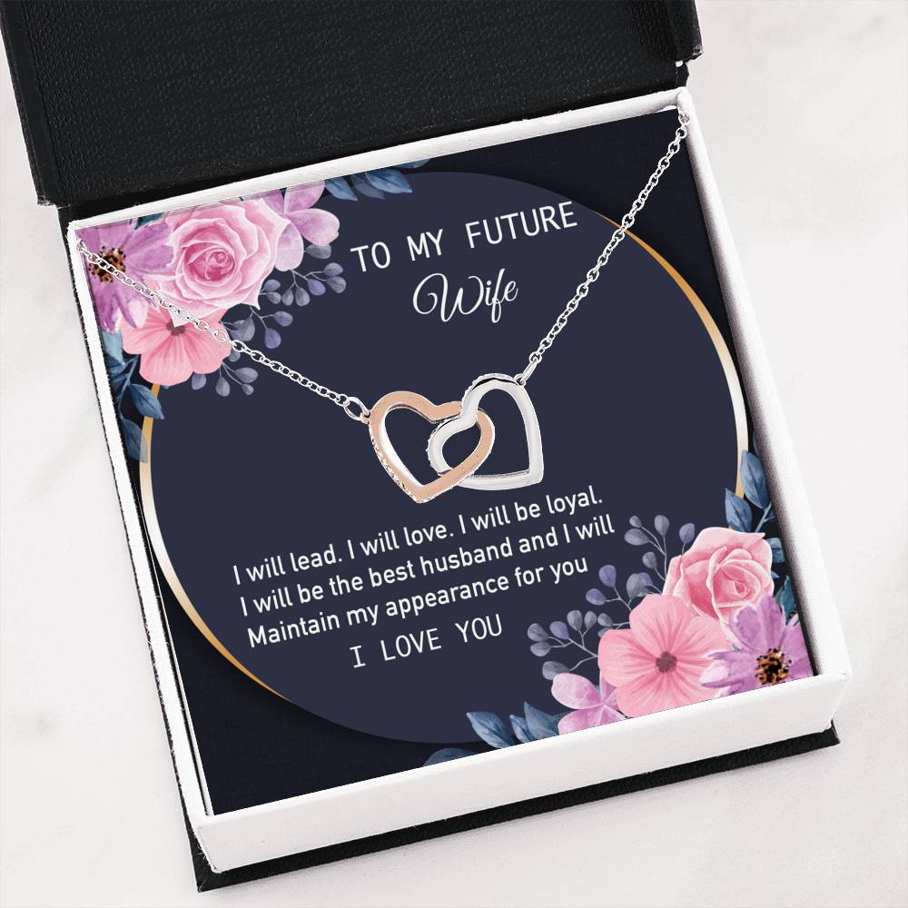 To My Future Wife Necklace, Engagement Gift For Her, Future Wife Birthday Gift