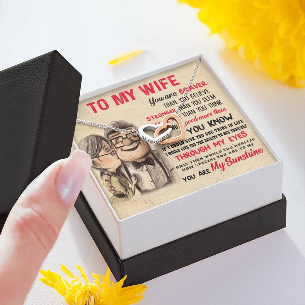 To My Wife Necklace, Engagement Gift for Future Wife, Birthday Gift
