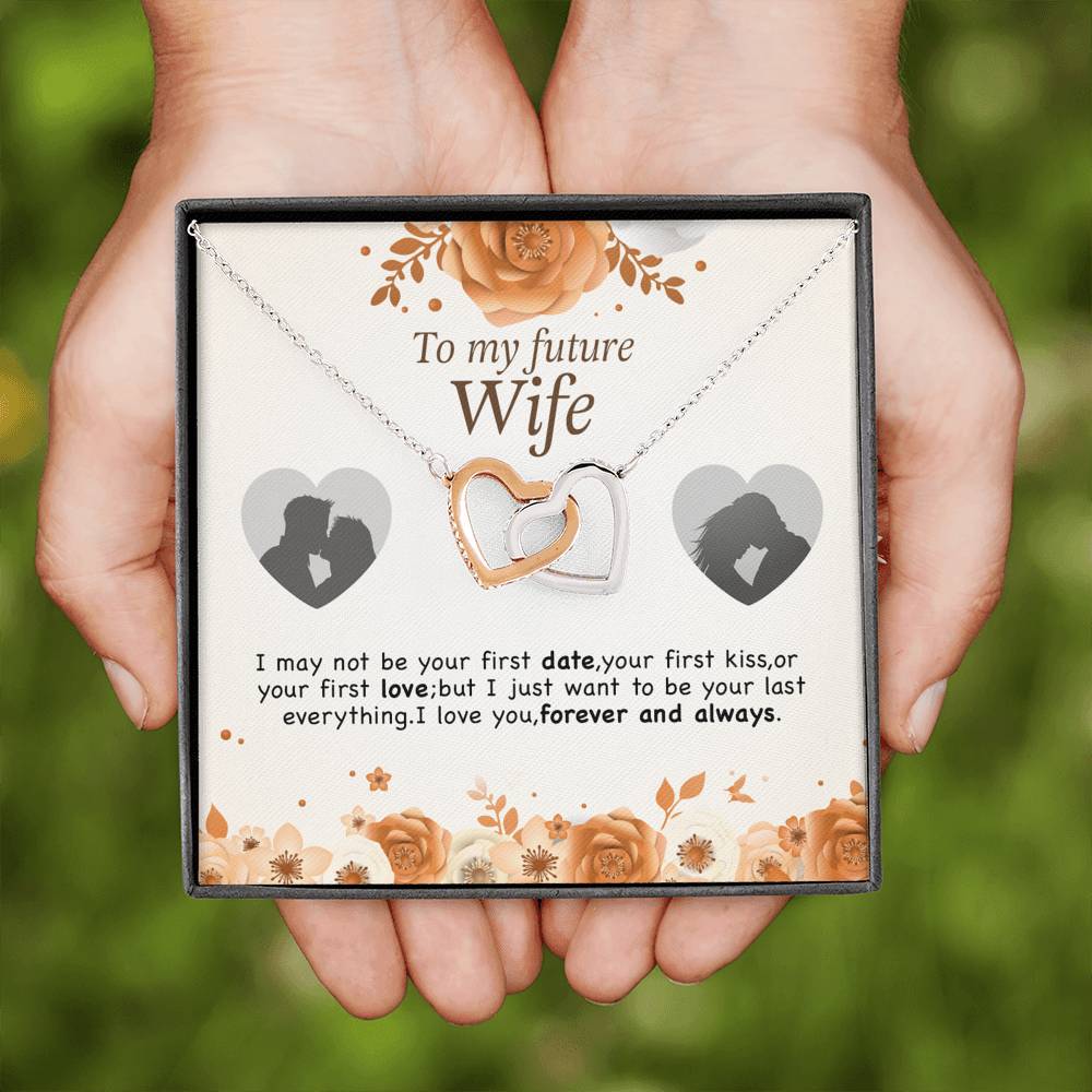 To My Future Wife Necklace, Engagement Gift for Future Wife, Birthday Gift for Fiancee