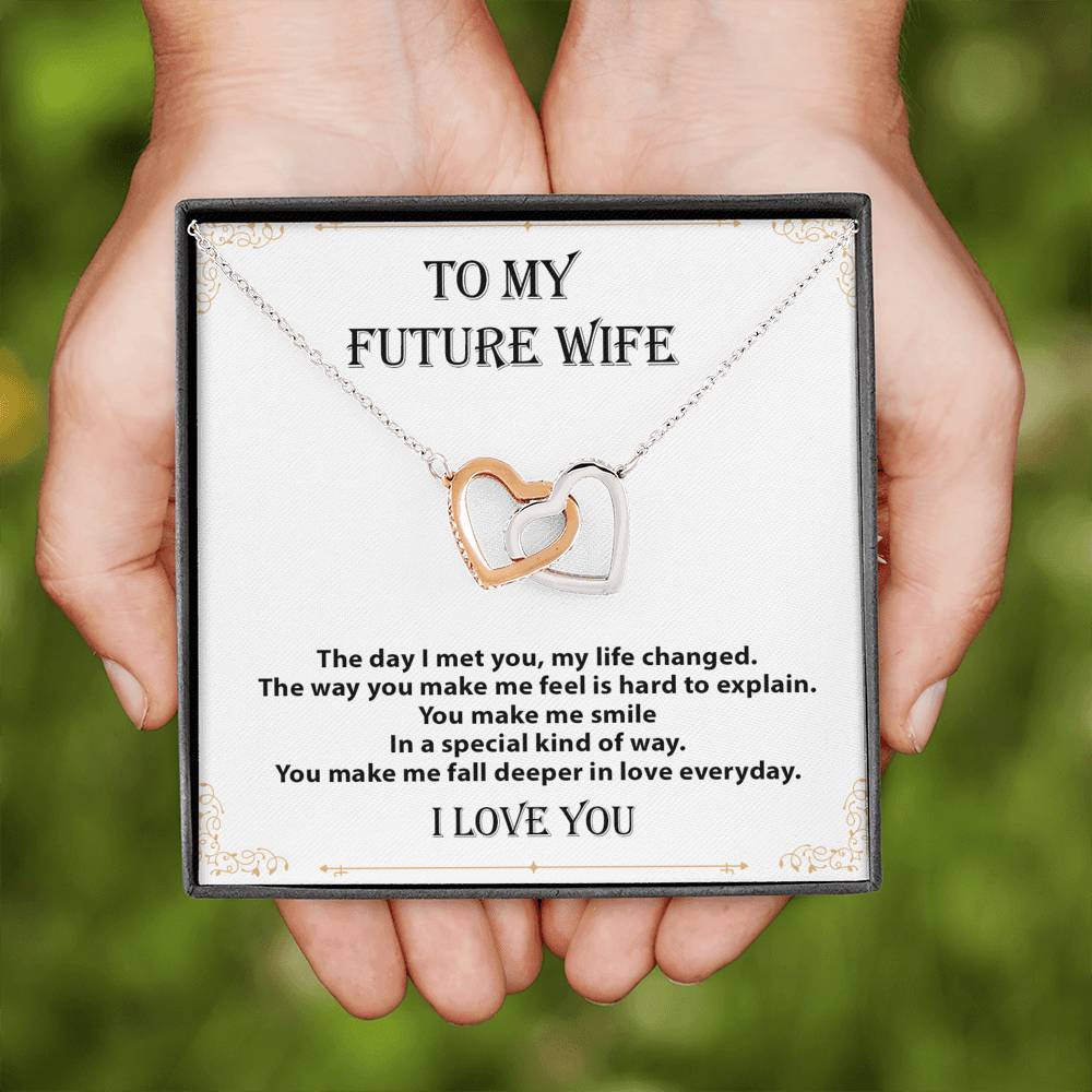 To My Future Wife Necklace, Engagement Gift for Future Wife, Birthday Gift