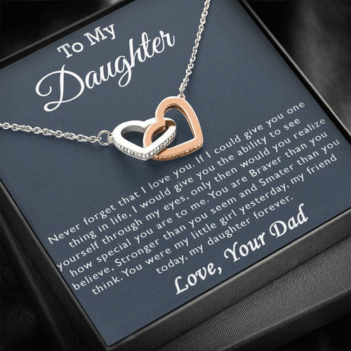 To My Daughter From Dad, Father To Daughter Gift, Birthday Gift To Daughter