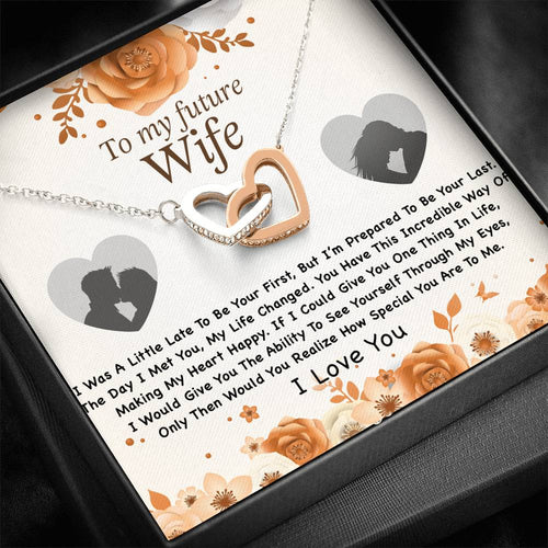 This beautiful pendant is truly a one-of-a-kind gift for yourself or a loved one. The ribbon design is embellished with dainty cubic zirconia, which is followed by a beautiful 7mm round cut Cubic Zirconia. Crafted with 14k White Gold over Stainless Steel,