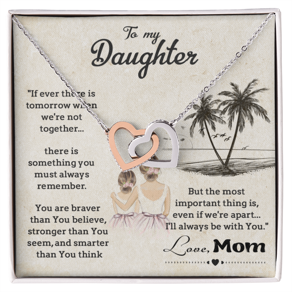 To My Daughter Necklace, Gift For Daughter From Mom, Mother's Day Gift