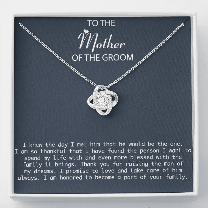 Mother-In-Law Necklace, Mother of the Groom Gift from Bride, Mother-In-Law Necklace, Mother of the Groom Gift