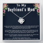 To My Boyfriends Mom Necklace, Boyfriend's Mom Gift, Mother's Day Gift for Boyfriends Mom