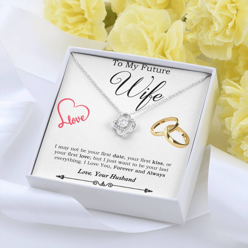To My Future Wife Necklace, Engagement Gift For Her, Future Wife Birthday Gift