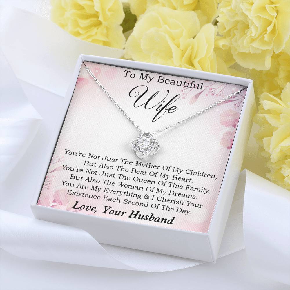 To My Wife Necklace, Engagement Gift for Future Wife, Birthday Gift