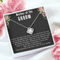 Mother of the Groom Necklace, Mother-In-Law Gift, Gift for Mother of the Groom