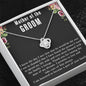 Mother of the Groom Necklace, Mother-In-Law Gift, Gift for Mother of the Groom