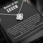 Mother of the Groom Necklace, Mother-In-Law Gift, Gift for Mother of the Groom