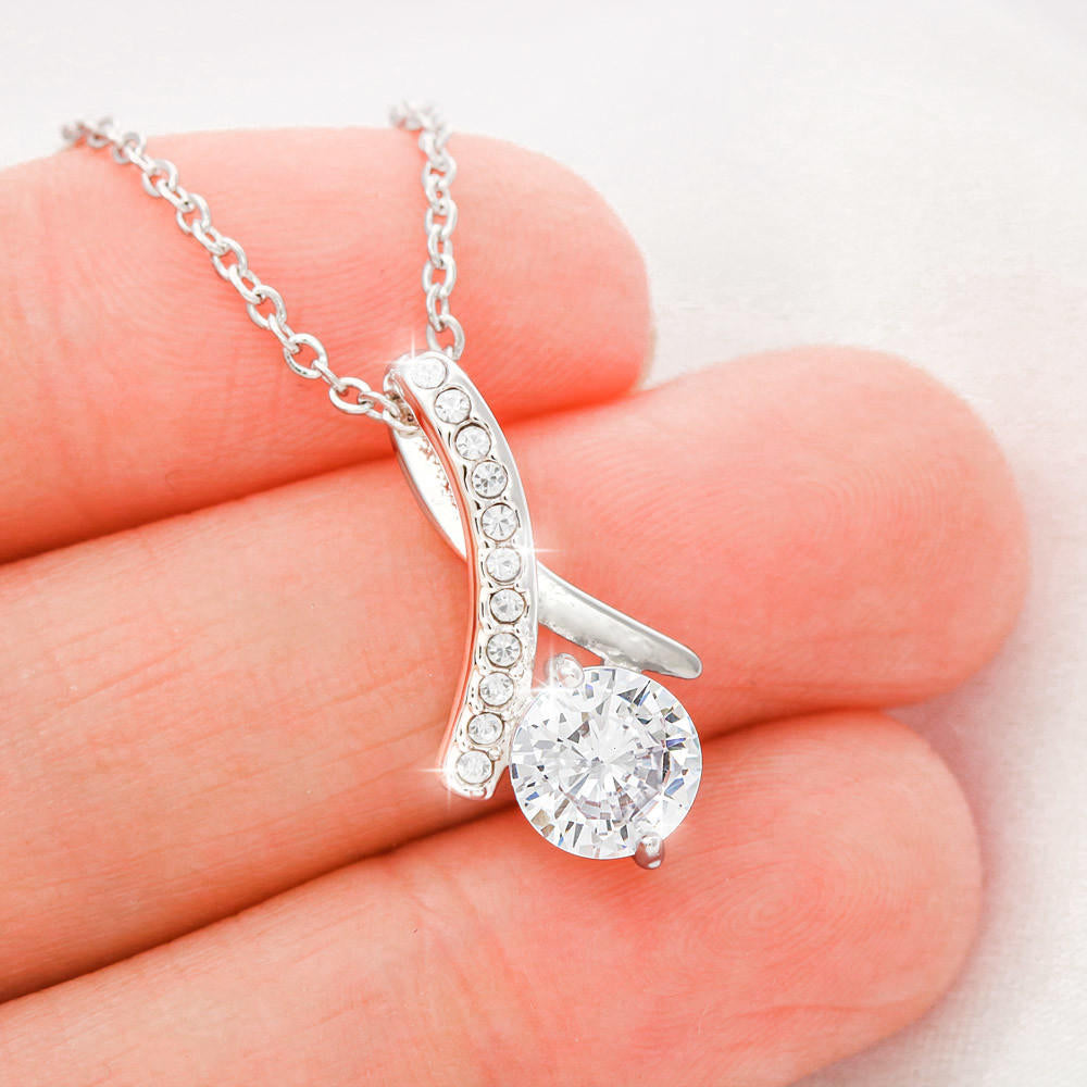 To My Wife Necklace, Birthday Gift for Wife, Gift for Wife, Necklace for Wife