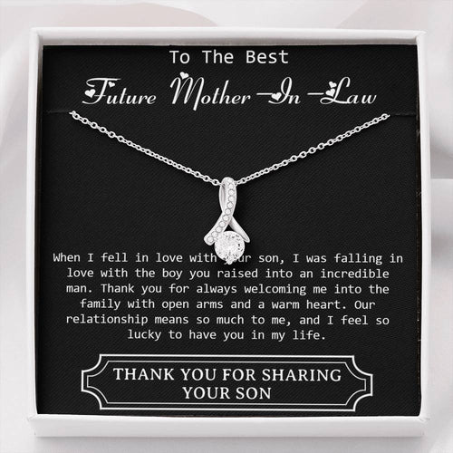 Future Mother in Law, Mother in Law Gift, Mother of the Groom Necklace, Mother of the Bride Necklace, Wedding Gift