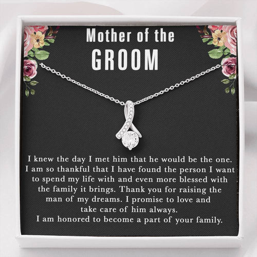 Mother of the Groom Necklace, Mother-In-Law Gift, Gift for Mother of the Groom