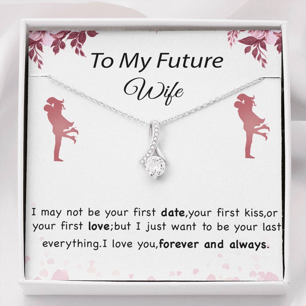 To My Future Wife Necklace, Engagement Gift for Future Wife, Birthday Gift