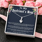 To My Boyfriends Mom Necklace, Boyfriend's Mom Gift, Mother's Day Gift for Boyfriends Mom