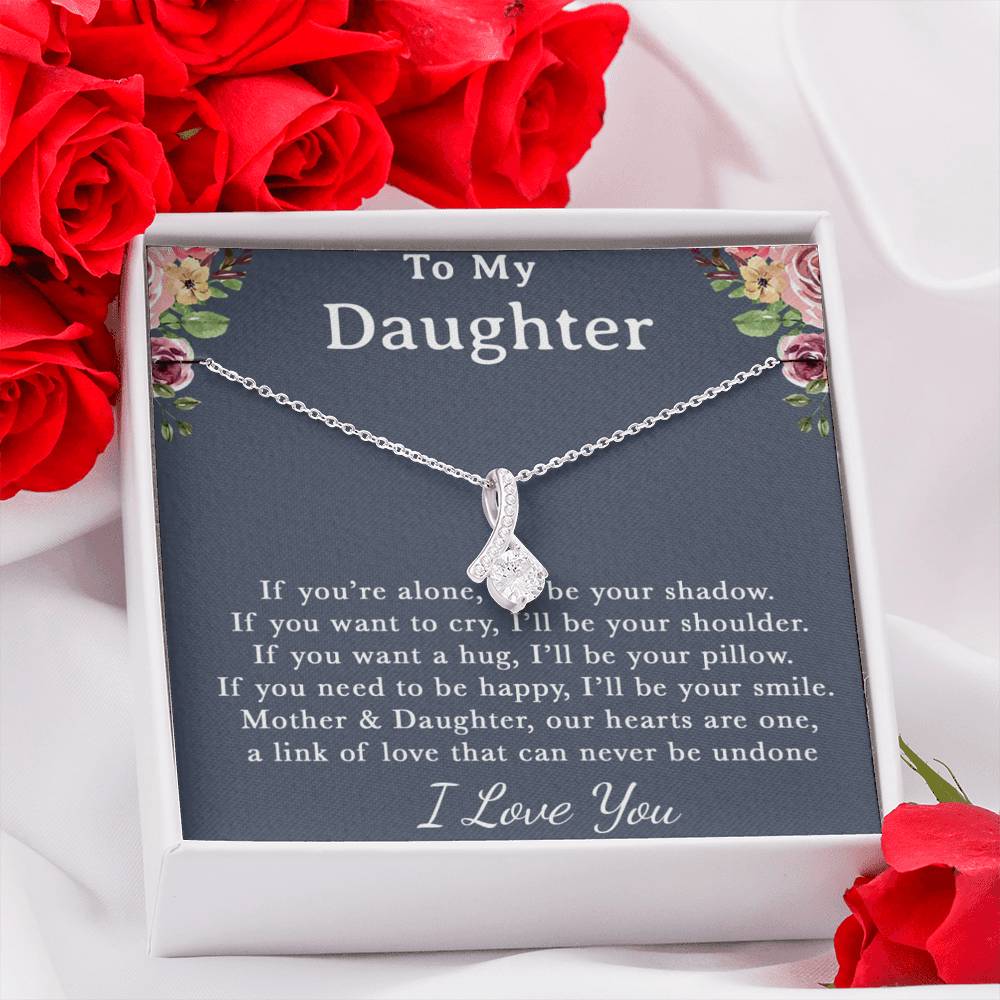 To My Daughter Necklace, Daughter Gift From Mom, Daughter Necklace, Gifts to Daughter