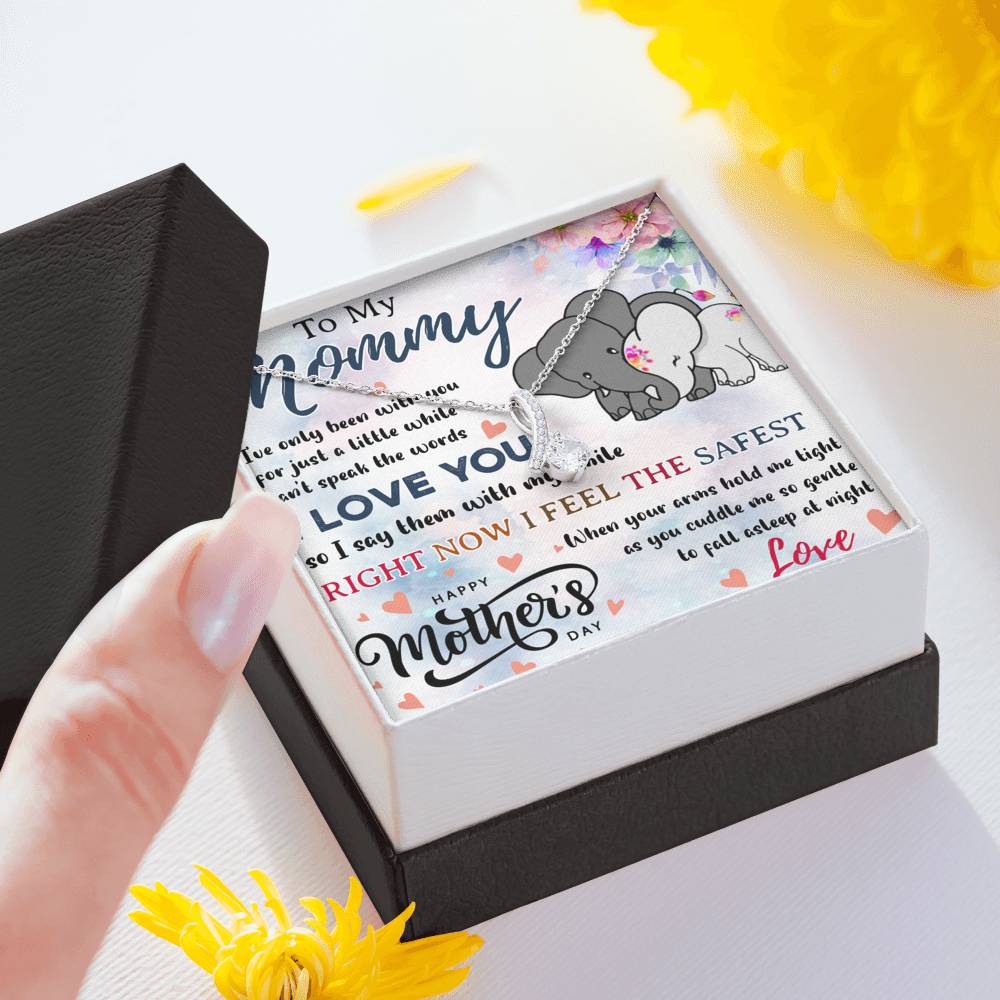 To My Mommy Gift Necklace, Trendy, Gift for New Mom, Happy Mother's Day Gift