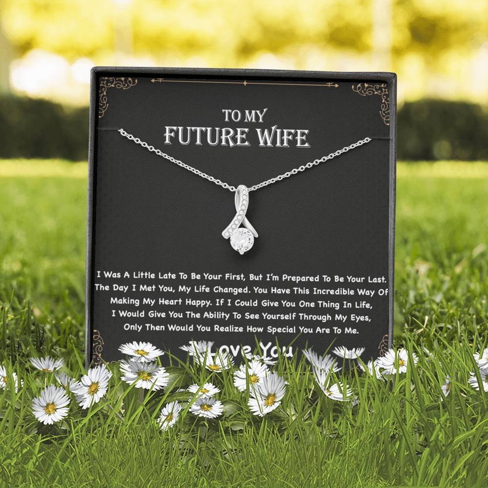 To My Future Wife Necklace, Engagement Gift for Future Wife, Birthday Gift