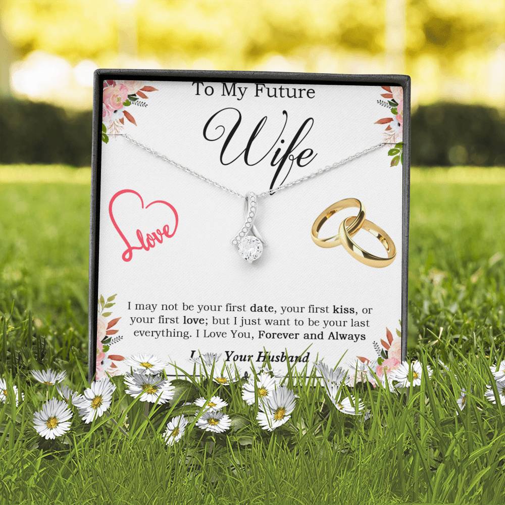 To My Future Wife Necklace, Engagement Gift for Future Wife, Birthday Gift