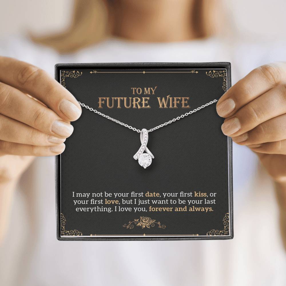 To My Future Wife Necklace, Engagement Gift for Future Wife, Birthday Gift