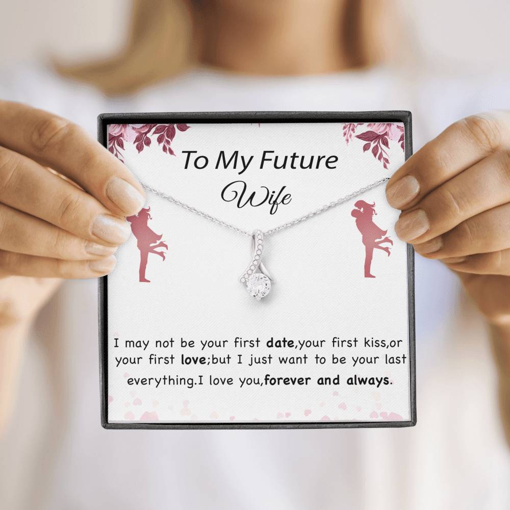 To My Future Wife Necklace, Engagement Gift for Future Wife, Birthday Gift