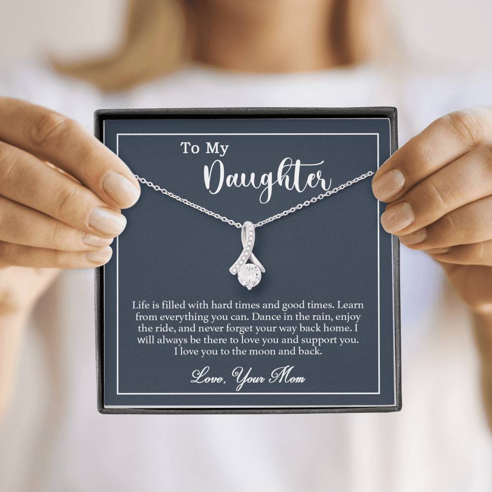 To My Daughter Necklace, Daughters Birthday, Daughter Gift From Mom