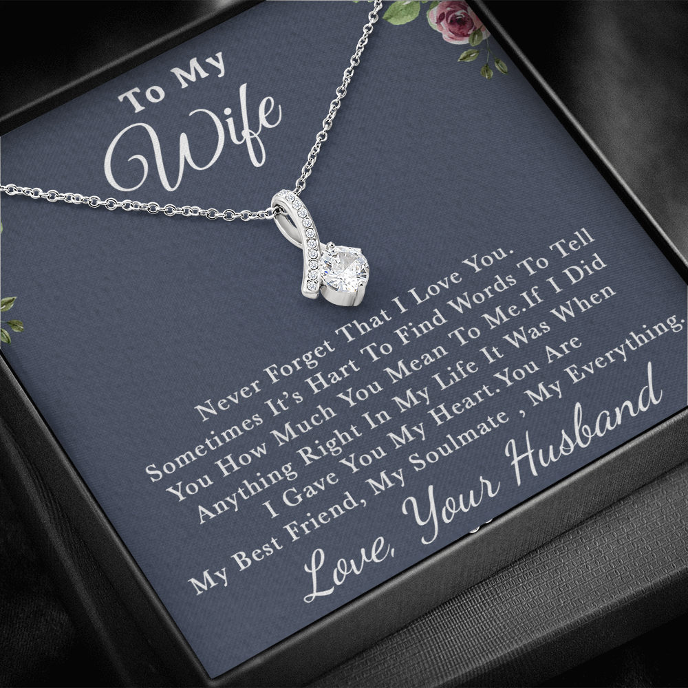 To My Wife Necklace