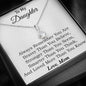 To My Daughter Always Remember Necklace-Birthday Gift For Daughter-From Mom