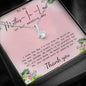 Mother In Law Gift from Bride Necklace, Mother In Law Gift on Wedding Day Gifts