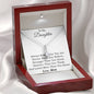 To My Daughter Always Remember Necklace-Birthday Gift For Daughter-From Mom