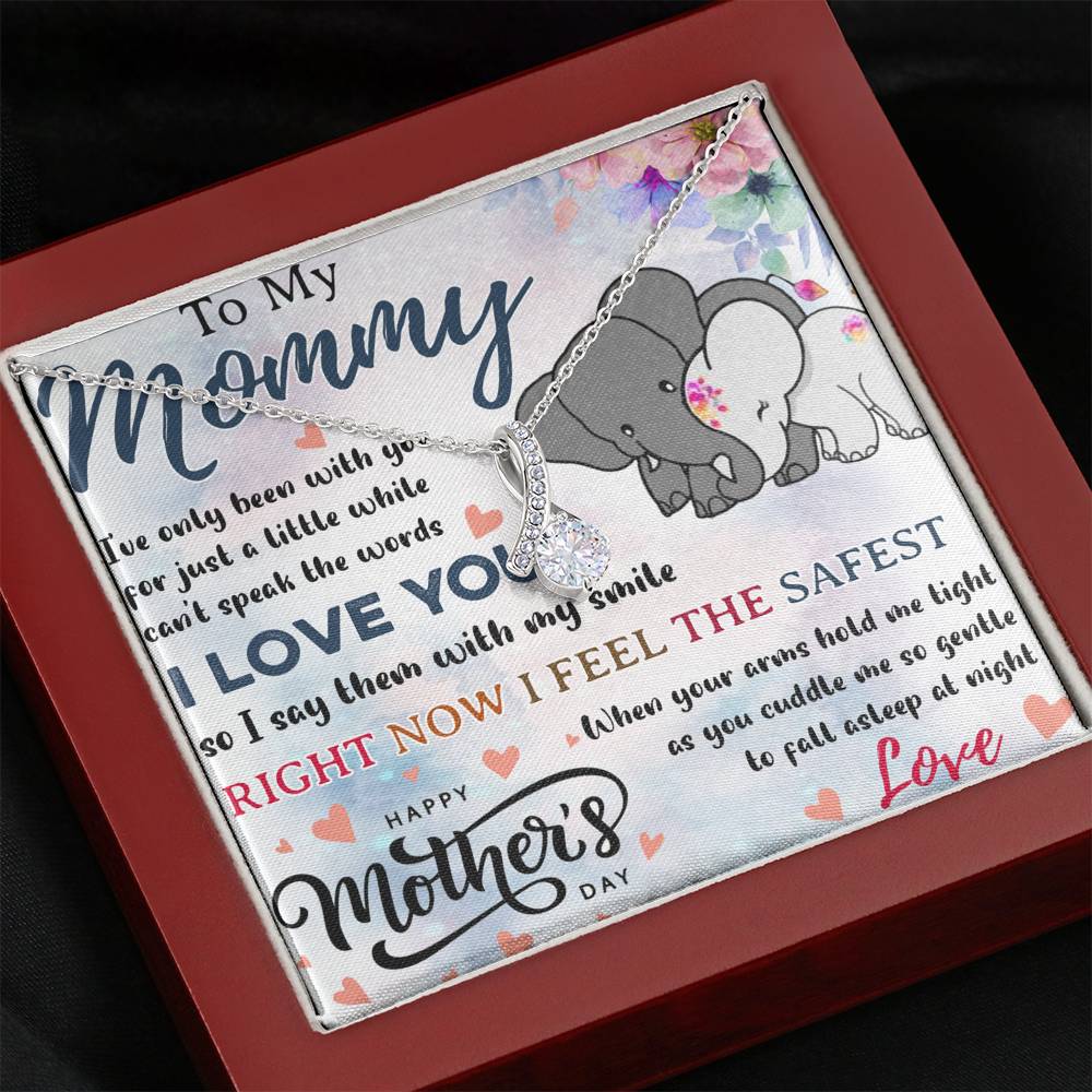 To My Mommy Gift Necklace, Trendy, Gift for New Mom, Happy Mother's Day Gift