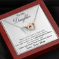 To My Daughter from Mom, Daughter Mother Necklace, Daughter Gift from Mom