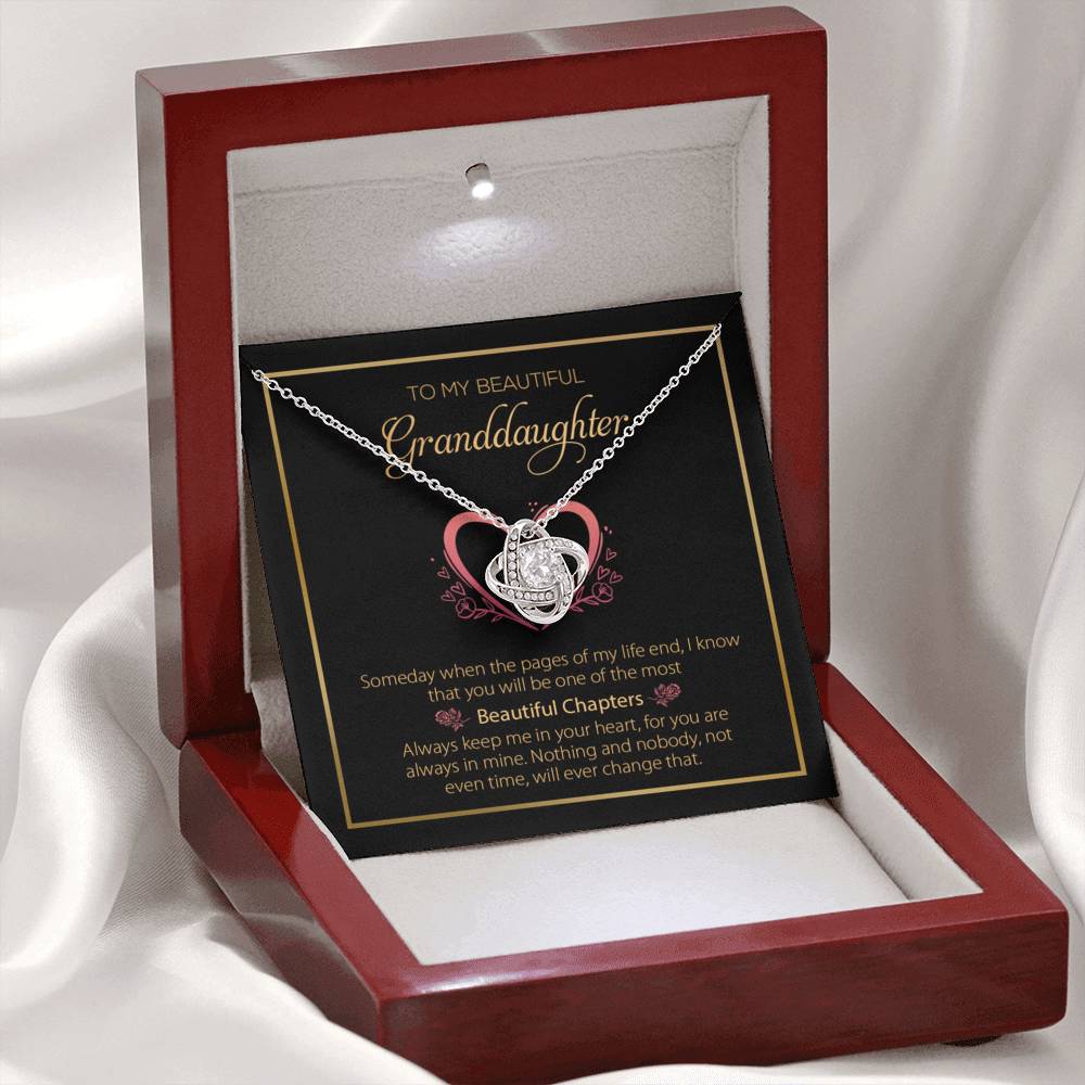 To My Granddaughter Necklace, Granddaughter Necklace, Granddaughter Gifts