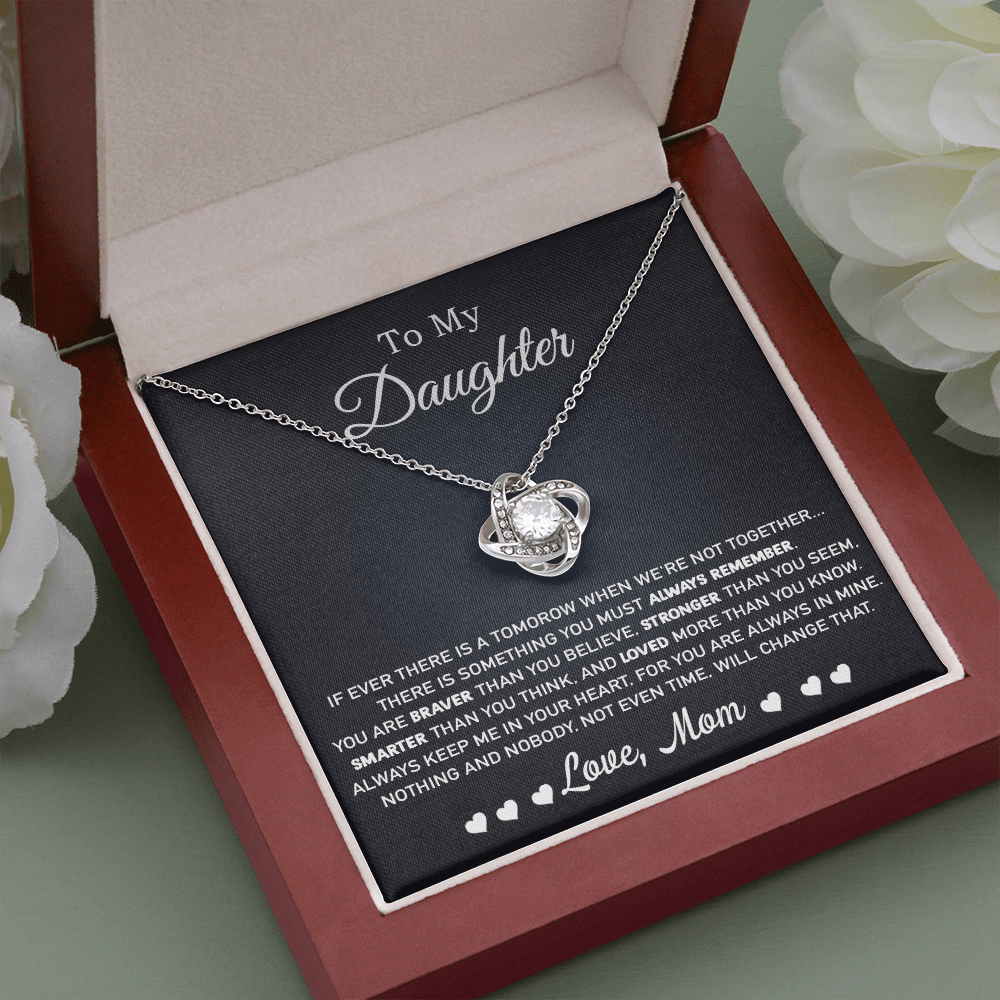 To My Daughter Necklace, Daughters Birthday, Gift For Daughter From Mom